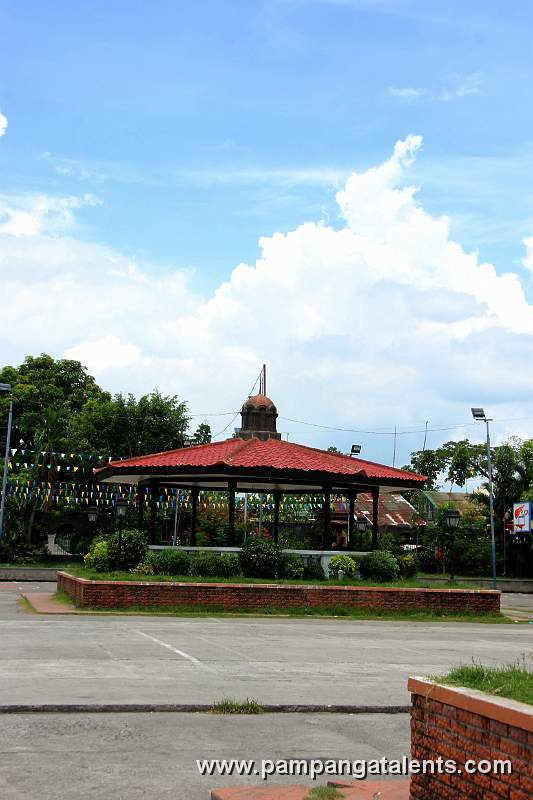 Monument of Pres. Diosdado Macapagal in Lubao Plaza