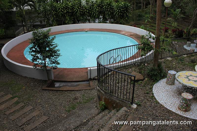 A pool in the eco paradise