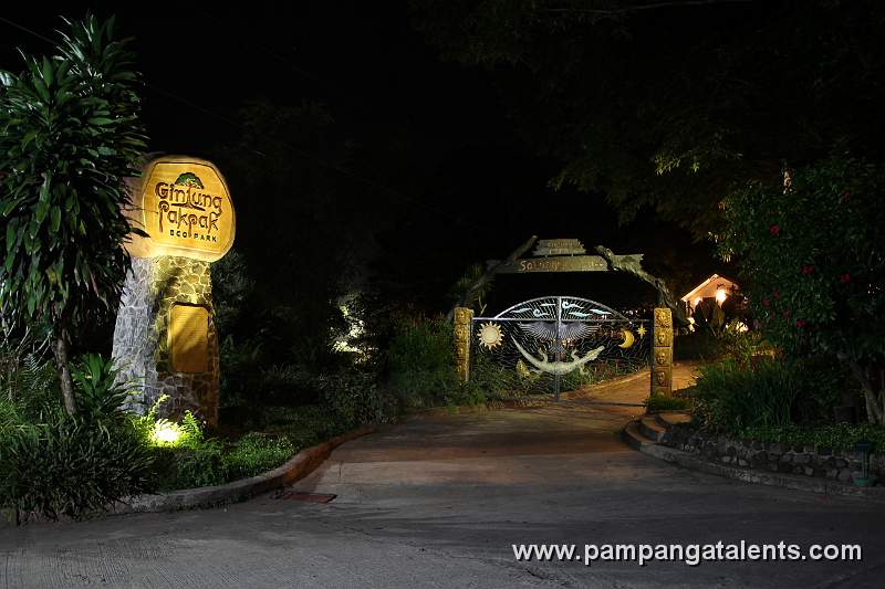 Eco Park Main Gate at Night
