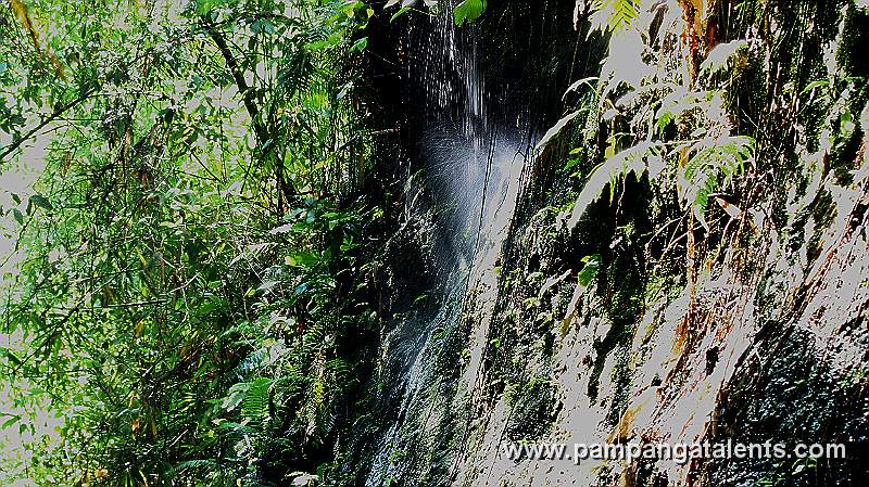 Water Coming Down from the Mountain besides Haduan Falls.