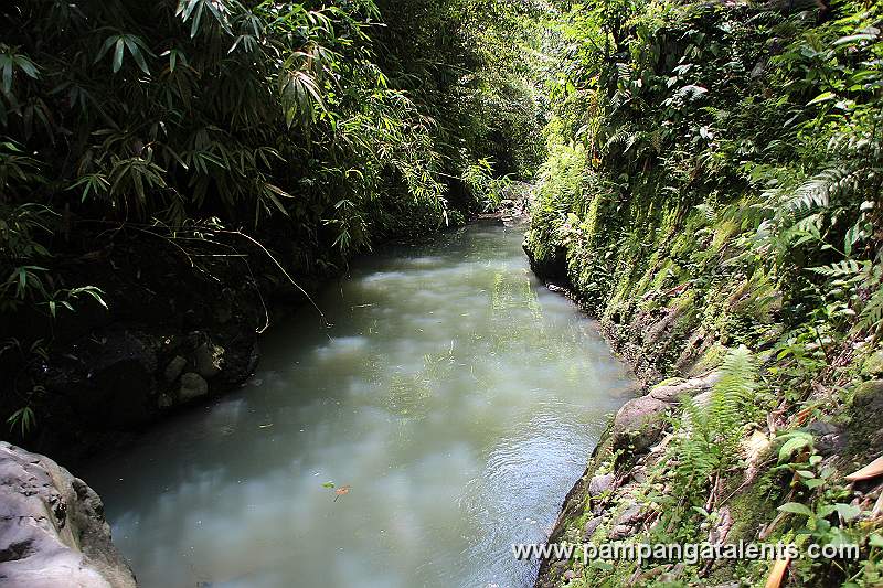 Top View of the Water from Haduan Falls.
