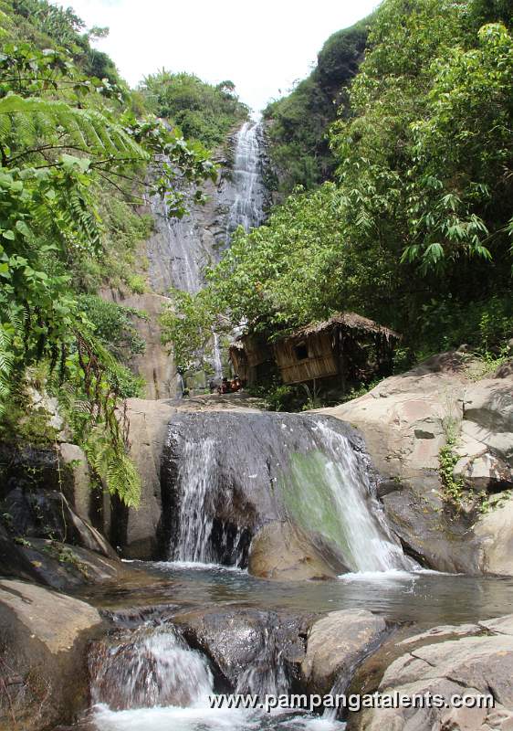 Full View of Miyamit Falls in Porac Pampanga