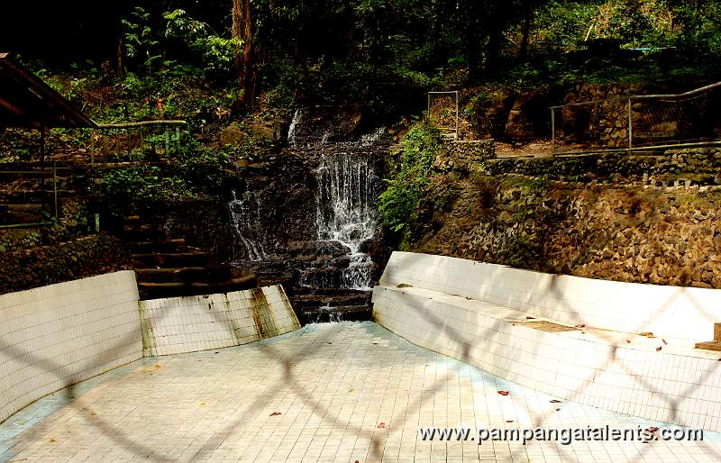 Overview of Arayat water falls inside Mount Arayat National Park