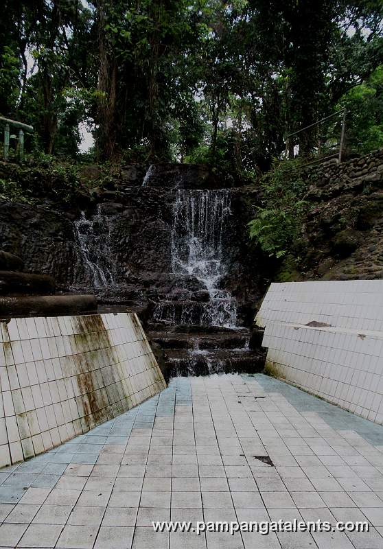 Overview of the Arayat Water Falls Swimming Pool inside Arayat National Park