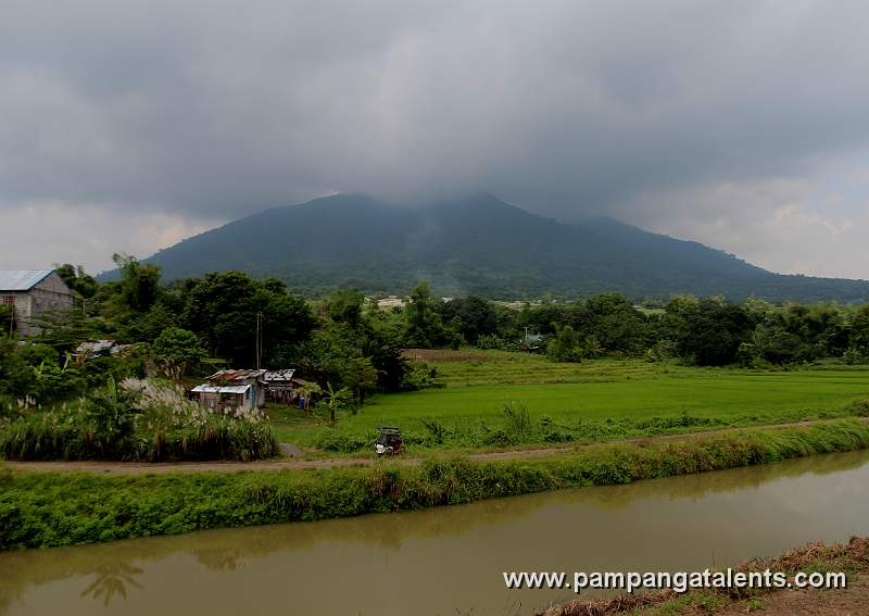 View of Mt. Arayat from San Juan Bano, Arayat Pampanga