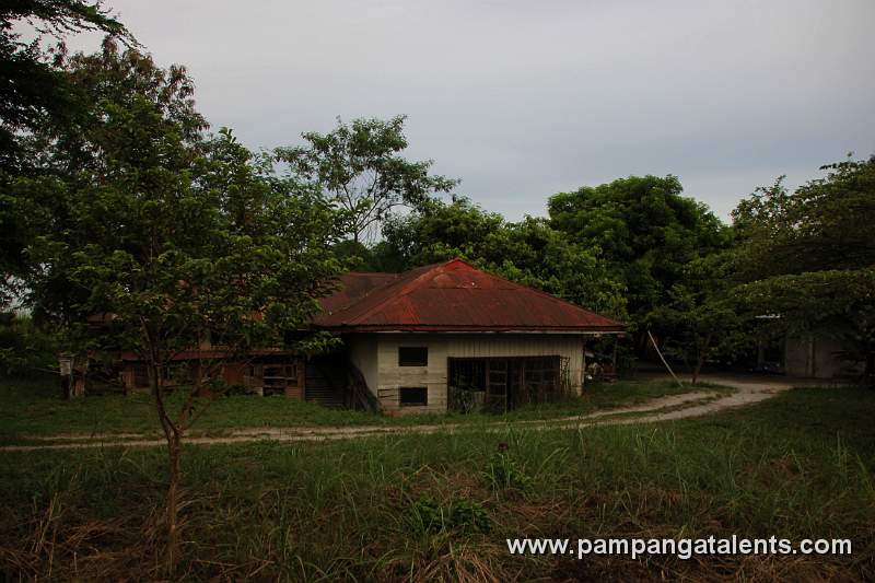 Half Burried House Cause By the Eruption of Mt. Pinatubo 2