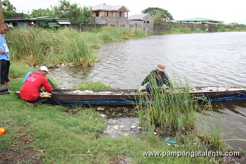 Fishermen at Masantol River