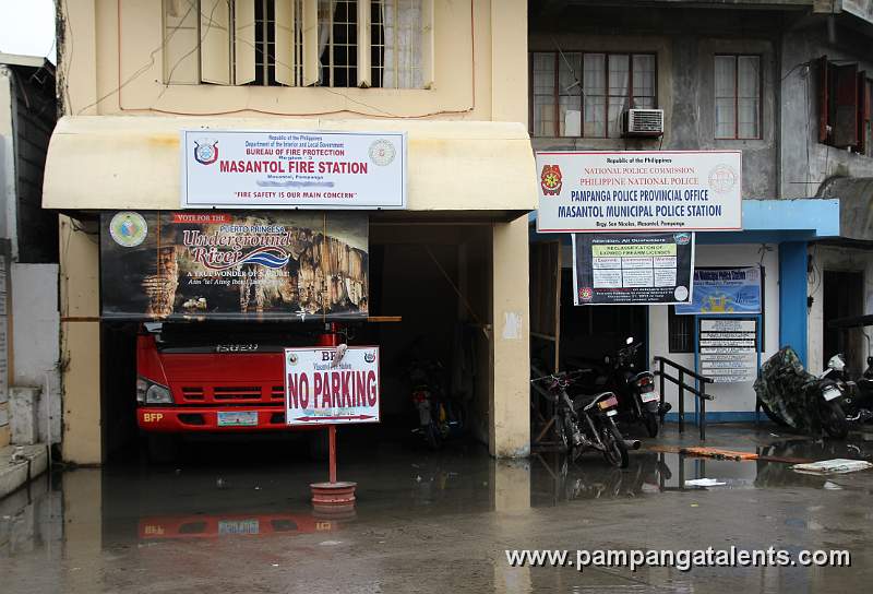 Masantol Fire and Pampanga Police Station