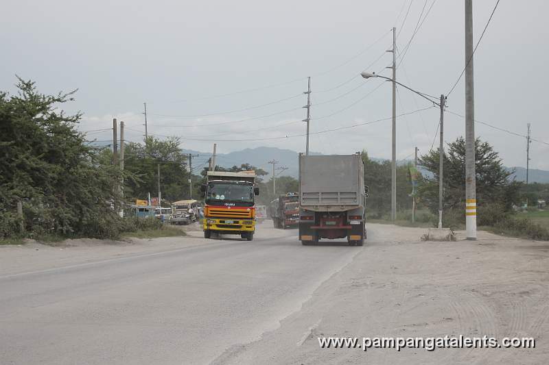 Quarry Trucks on the Road