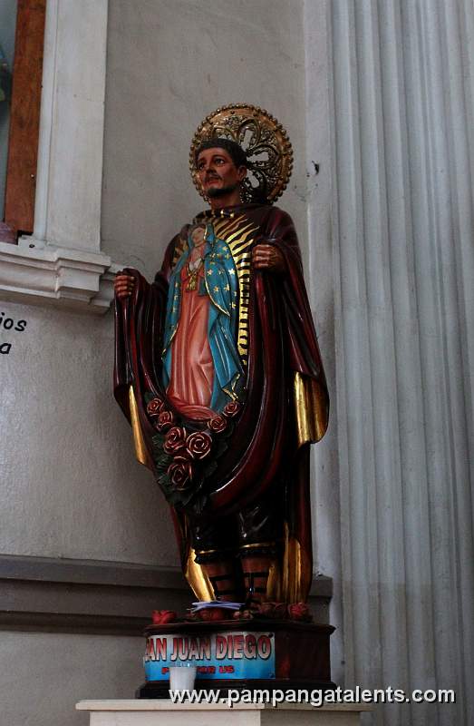 San Juan Diego Holy Image in Metropolitan Cathedral Pampanga