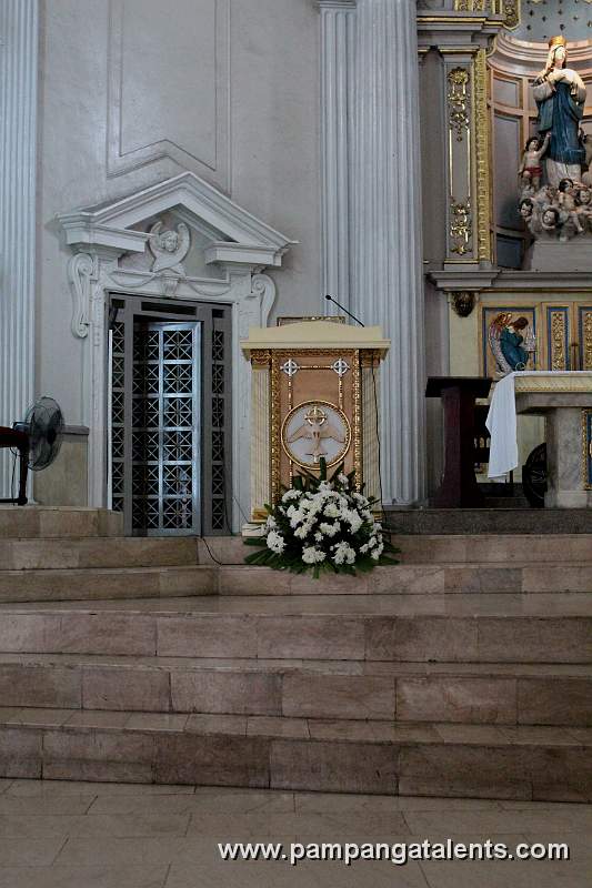 Lectern of Metropolitan Cathedral in City of San Fernando Pampanga