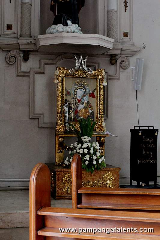 Mother of Perpetual Help Altar in Metropolitan Cathedral in San Fernando