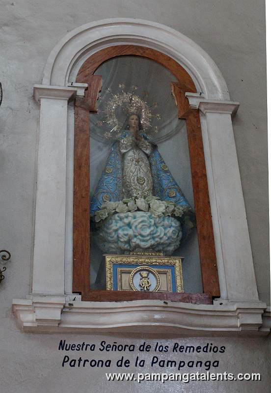 Virgen de los Remedios Image (Patron of Pampanga) in Metropolitan Cathedral of San Fernando Pampanga