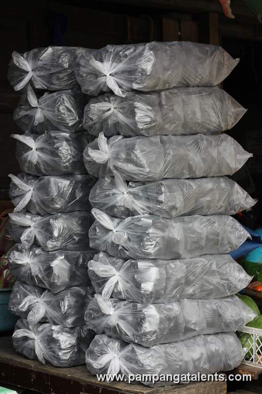 Retailed Charcoal sold in Pampanga San Fernando Public Market