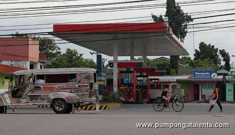 Gasoline Refilling Station in Dolores City of San Fernando Pampanga