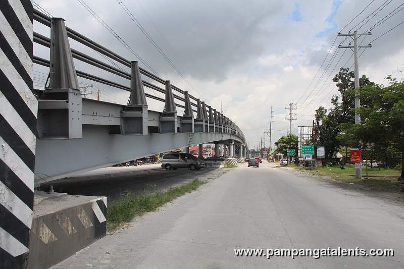 Jose Abad Santos Highway and the Lazatin Flyover in the City of San Fernando Pampanga