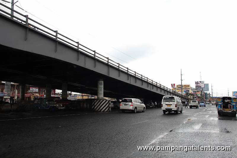 Lazatin Flyover along Mac Arthur and Jose Abad Santos Intersection in the City of San Fernando