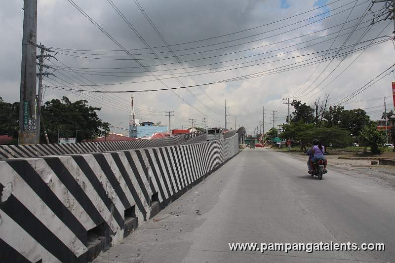 The Pampanga Flyover along Jose Abad Santos Highway going to the City of San Fernando Proper.