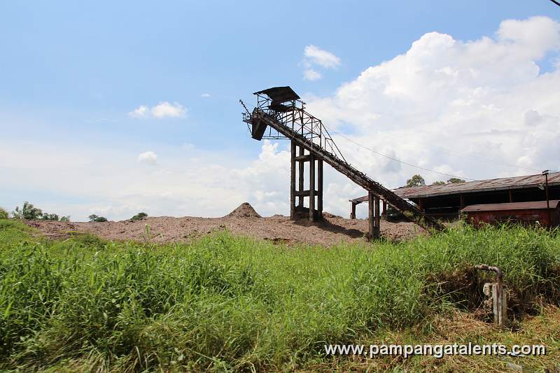 Grinding Area of the Sugarcane pulp of the Pampanga Sugar Development Corporation (PASUDECO) in city of San Fernando