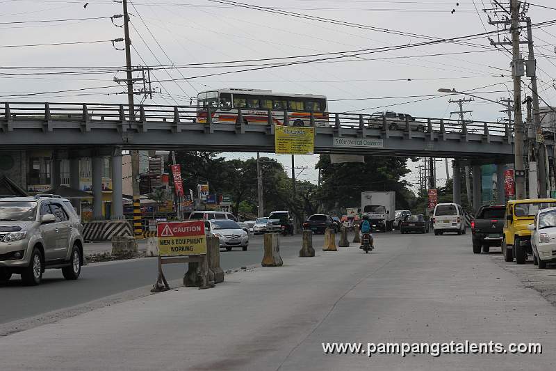 Jose Abad Santos Avenue - Lazatin blvd. Intersection in the City of San Fernando