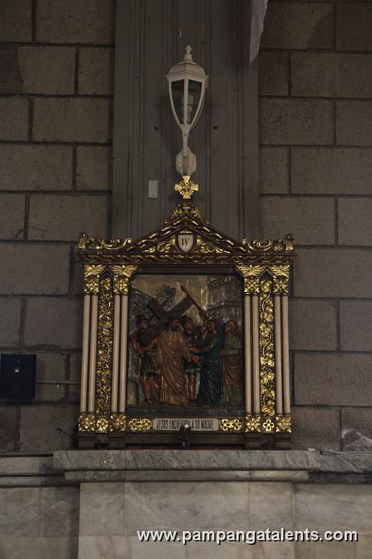 The Fourth station of the Cross