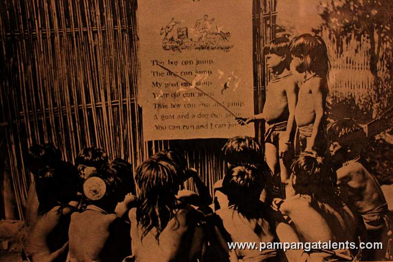 Old Photo of Native Writing Classes