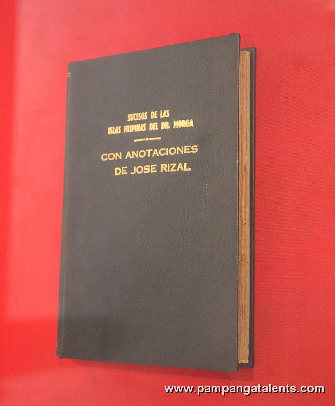 Book of Sucesos de las islas Filipinas del Dr. Morga