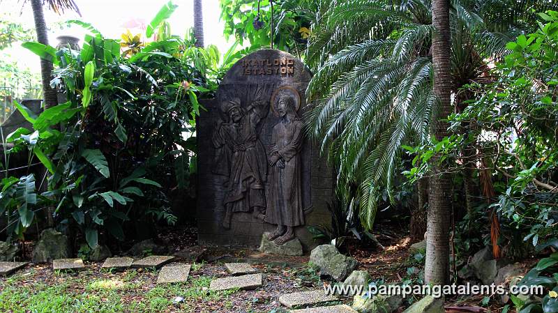 Garden of Gethsemane at St. John the Baptist Parish
