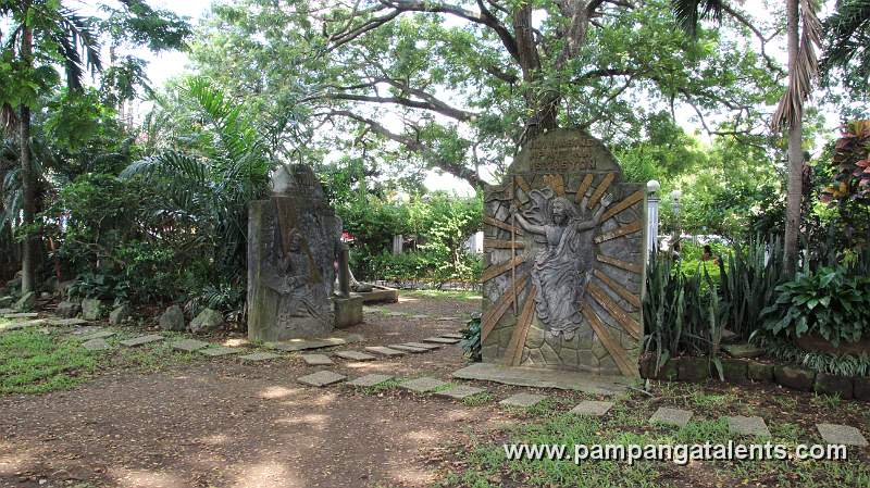 Garden of Gethsemane at St. John the Baptist Parish