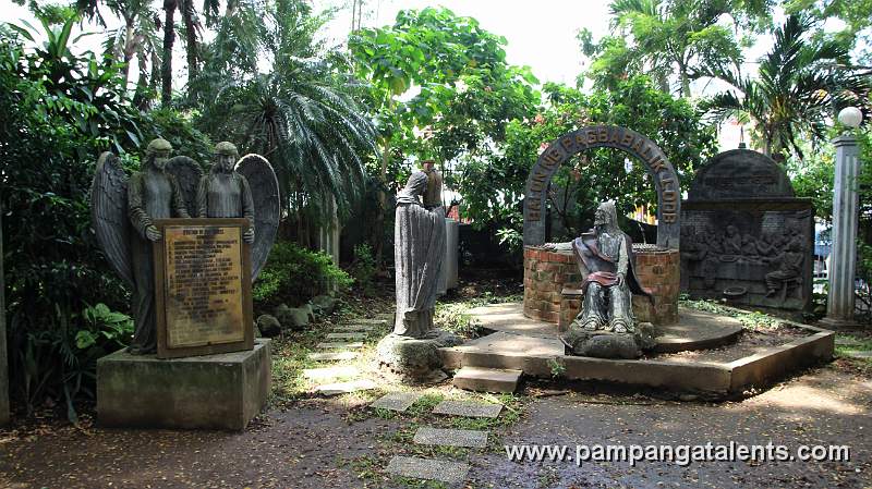 Garden of Gethsemane at St. John the Baptist Parish