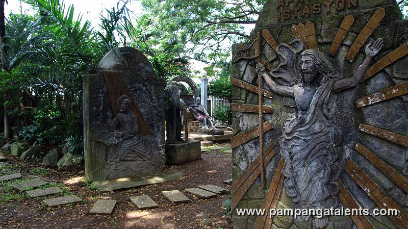 Garden of Gethsemane at St. John the Baptist Parish