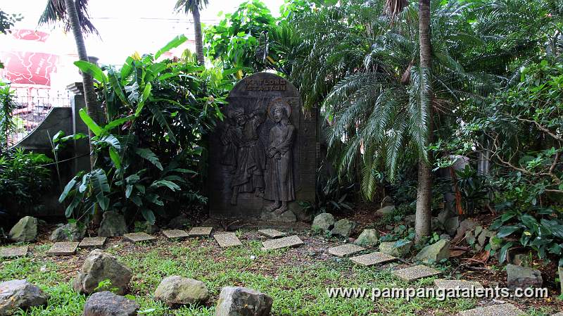 Garden of Gethsemane at St. John the Baptist Parish