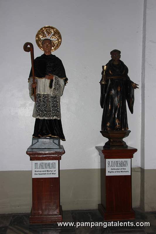 Bto.Anselmo Polanco Bishop and Sn.Juan De Sahagun in San Augustin Church