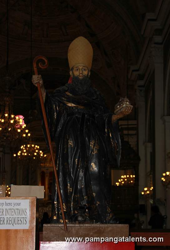 St.Augustine of Hippo - Holliest of the Wise and Wisest of the Holy  in San Augustin Church