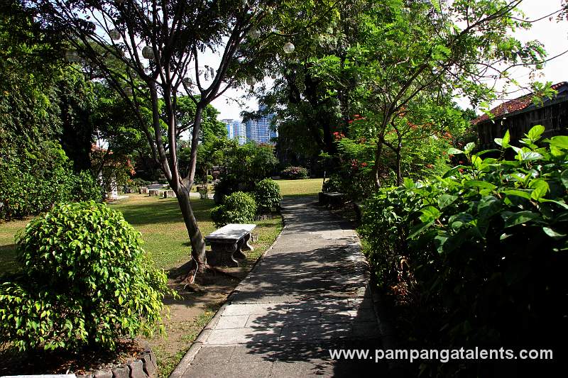 Garden in Baluarte de San Diego