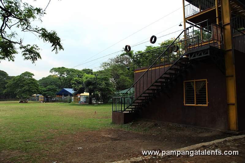 Zipline Riders Area in Quezon Memorial Circle in Quezon City.