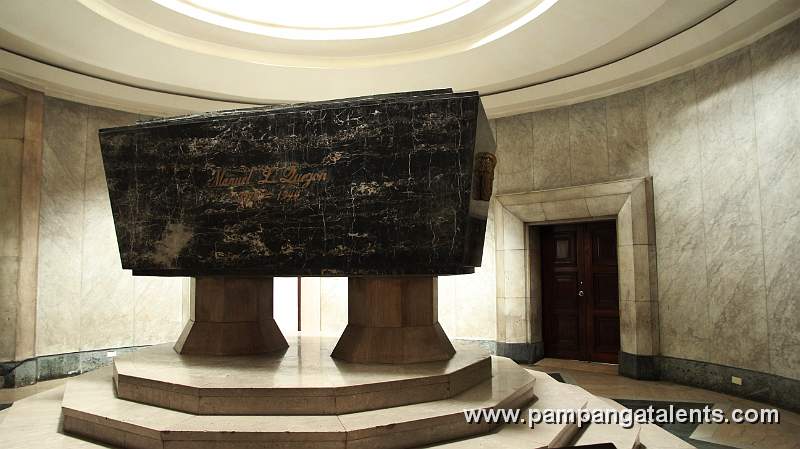 President Manuel L. Quezon's Catafalque in Quezon Memorial Circle.