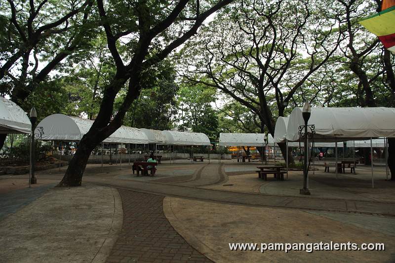 The Circular Running and Walking Area in Quezon Memorial Circle in