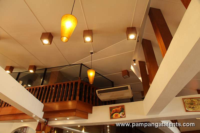 Interior Lights Design of Restaurant in Quezon Memorial Circle in Quezon City.
