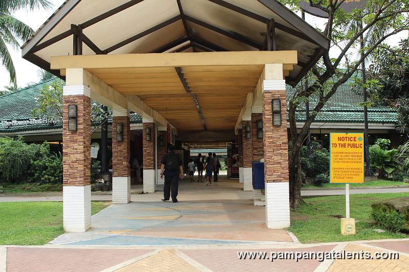 Entrance Going to the Park Restaurant Area in Quezon Memorial Circle.