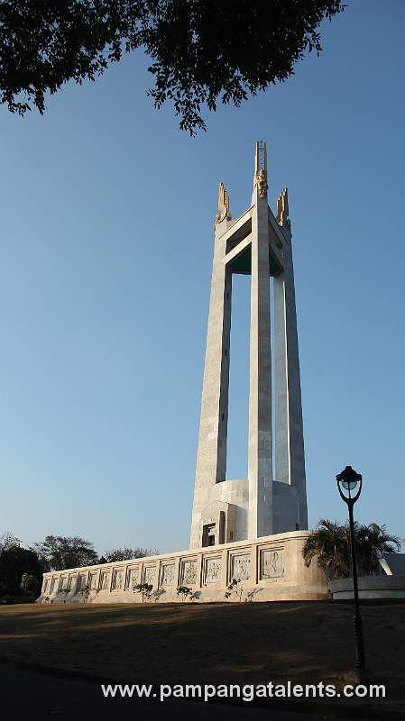 View of Quezon Memorial Monument before Sunset