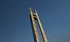 Quezon Memorial Monument on Blue Skies.  .Location: Quezon Memorial Circle – Manila Philippines