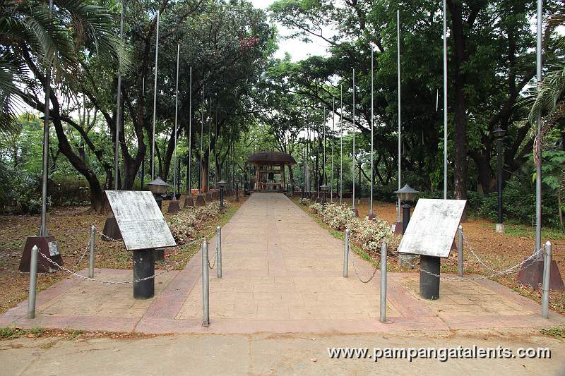 Overview of Bell of Peace Park in Quezon Memorial Circle in Quezon City.