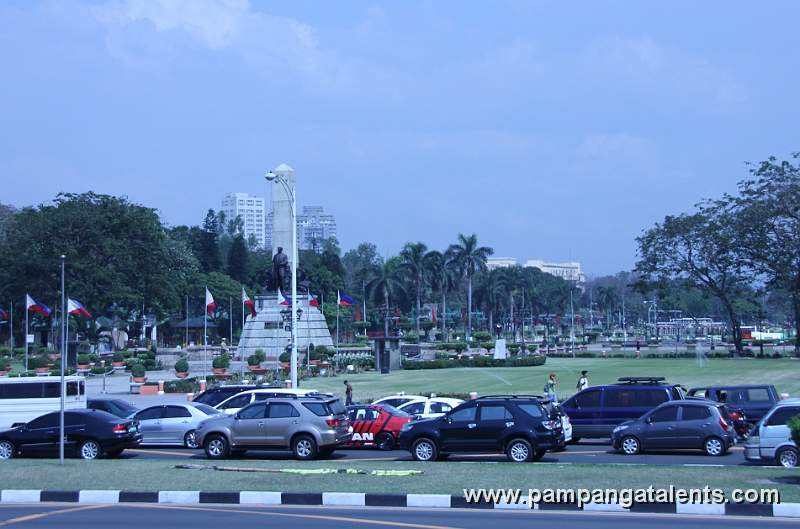 Rizal Shrine accross Roxas Roxas Blvd.