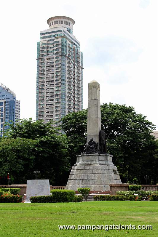 Rizal Shrine Monument with Sunview Palace Tower 