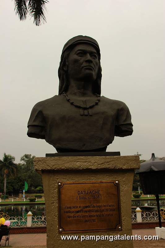 Datu Ache Statue (Sulu c. 1638) Philippine Hero from Sulu Mindanao