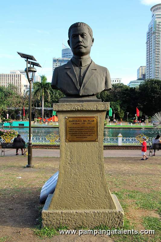 Marcel H. Del Pilar Statue (Bulacan, 1850 - 1896) Philippine Hero from Bulacan Luzon