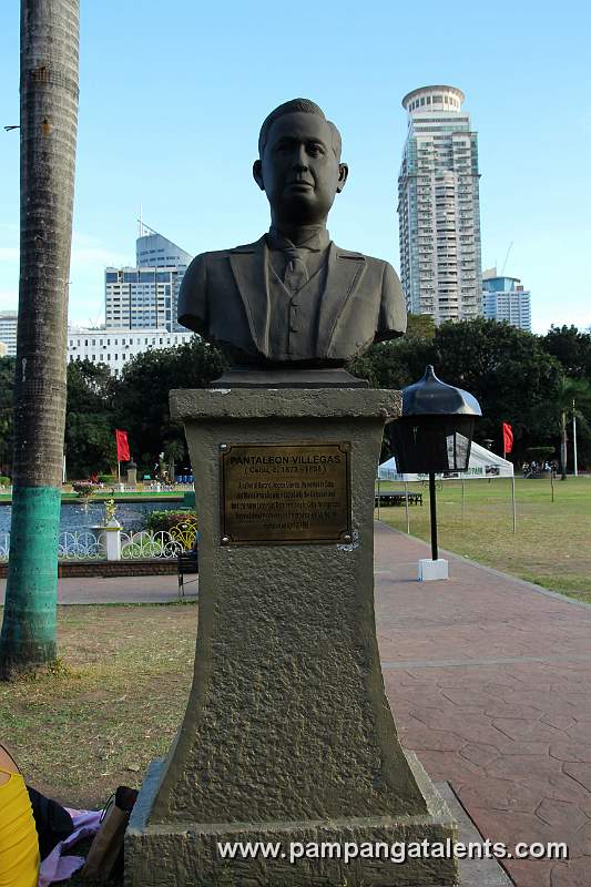 Pantaleon Villegas Statue (Cebu, c. 1873 - 1898) Philippine Hero from Cebu Visayas