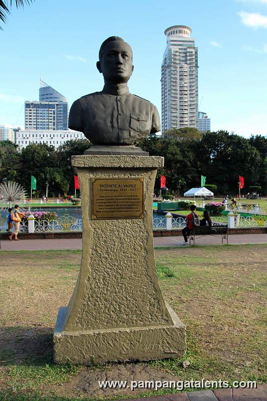 Vicente Alvarez  Statue (Zamboanga, 1854 -1940) Philippine Hero from Zamboanga Mindanao