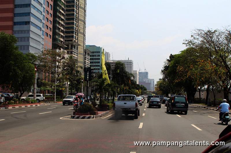 Street View along Manila Bay